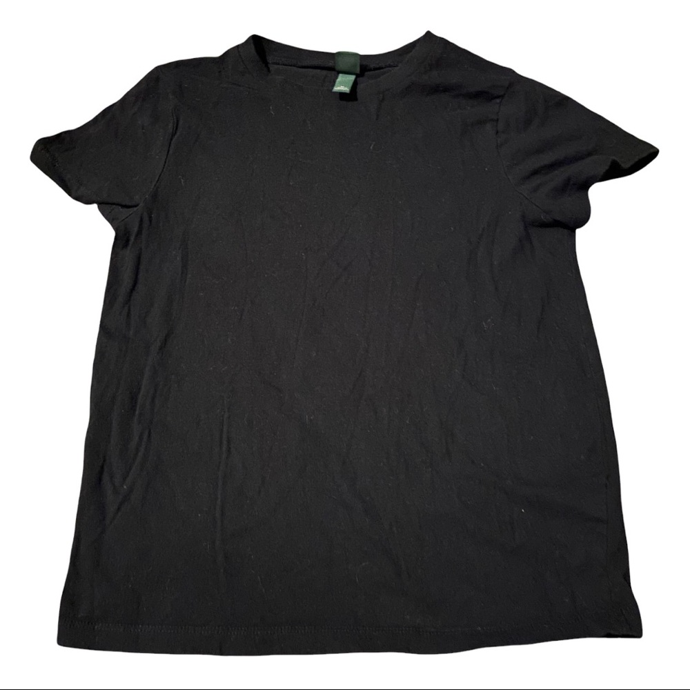 Wild Fable Black Short Sleeve Tee Women’s Size XS Basic Layering Casual